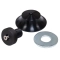 JayCee Broached Pulley Bolt, For Beetle, Black