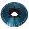 EMPI JC8637S JayCee Billet 4.5 Street Power Pulley, Blue Sand Sealed